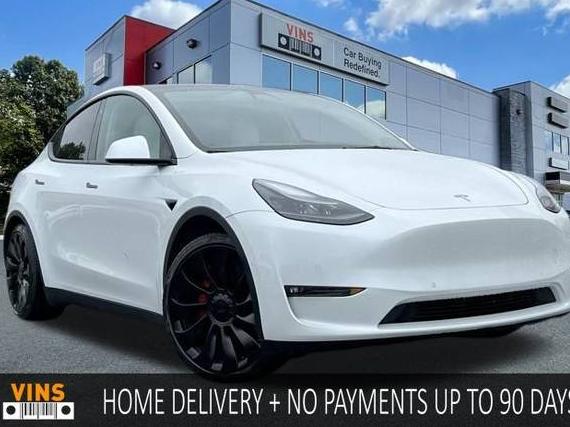 TESLA MODEL Y 2022 7SAYGDEF6NF451710 image